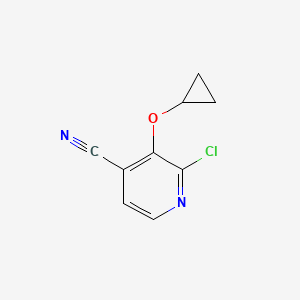 2-Chloro-3-cyclopropoxyisonicotinonitrile