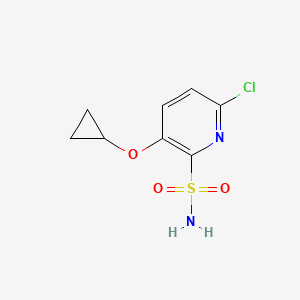 6-Chloro-3-cyclopropoxypyridine-2-sulfonamide