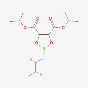 dipropan-2-yl 2-[(E)-but-2-enyl]-1,3,2-dioxaborolane-4,5-dicarboxylate