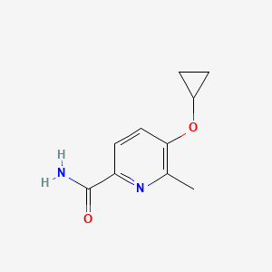 5-Cyclopropoxy-6-methylpicolinamide