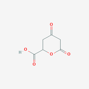 4,6-Dioxotetrahydro-2H-pyran-2-carboxylic acid