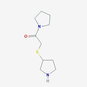 1-[(Pyrrolidin-3-ylthio)acetyl]pyrrolidine