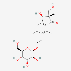 molecular formula C21H30O9 B15512171 Epipterosin L 2'-O-glucoside 