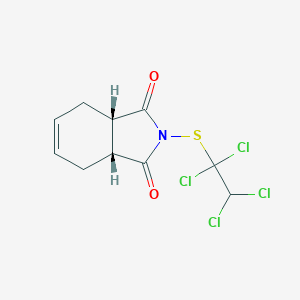 molecular formula C10H9Cl4NO2S B155124 顺式-甲霜灵 CAS No. 2939-80-2