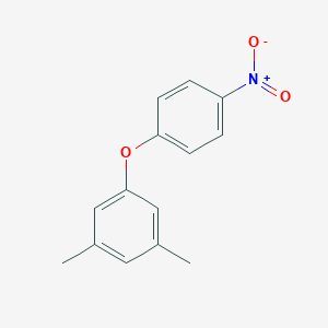 molecular formula C14H13NO3 B155125 1,3-二甲基-5-(4-硝基苯氧基)苯 CAS No. 1630-17-7