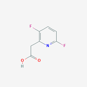 2-(3,6-Difluoropyridin-2-yl)acetic acid