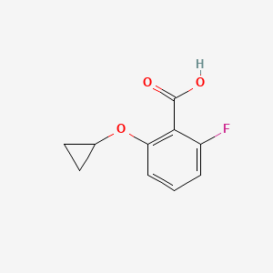 2-Cyclopropoxy-6-fluorobenzoic acid