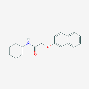 N-cyclohexyl-2-(naphthalen-2-yloxy)acetamide