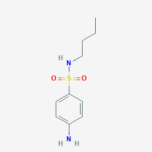 molecular formula C10H16N2O2S B155127 4-氨基-N-丁基苯磺酰胺 CAS No. 1829-82-9