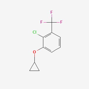 2-Chloro-1-cyclopropoxy-3-(trifluoromethyl)benzene