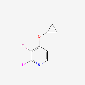 4-Cyclopropoxy-3-fluoro-2-iodopyridine