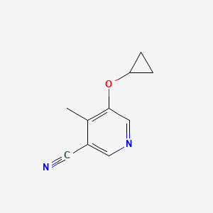 5-Cyclopropoxy-4-methylnicotinonitrile