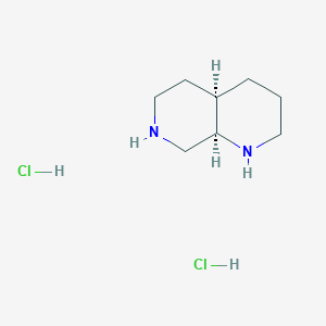 molecular formula C8H18Cl2N2 B15512985 cis-1,7-Decahydronaphthyridine dihydrochloride 