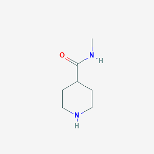 molecular formula C7H14N2O B155130 N-甲基哌啶-4-羧酰胺 CAS No. 1903-69-1
