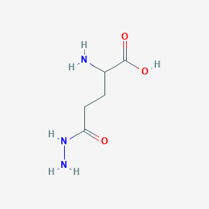 B155131 L-Glutamic acid gamma-hydrazide CAS No. 1820-73-1