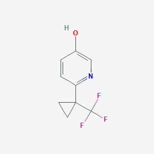 6-(1-(Trifluoromethyl)cyclopropyl)pyridin-3-ol