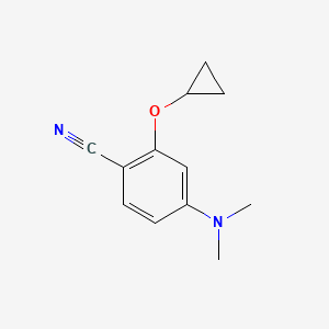 2-Cyclopropoxy-4-(dimethylamino)benzonitrile