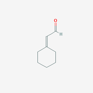 molecular formula C8H12O B155133 2-环己基亚乙醛 CAS No. 1713-63-9