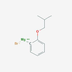 molecular formula C10H13BrMgO B15513359 magnesium;2-methylpropoxybenzene;bromide 