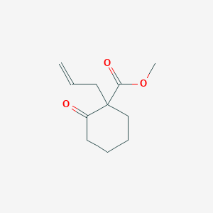 molecular formula C11H16O3 B15514381 Methyl 2-oxo-1-prop-2-enylcyclohexane-1-carboxylate 