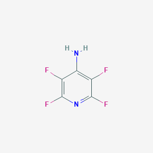 molecular formula C5H2F4N2 B155154 4-氨基-2,3,5,6-四氟吡啶 CAS No. 1682-20-8