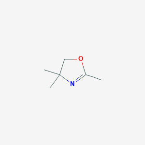 molecular formula C6H11NO B155158 2,4,4-三甲基-2-噁唑烷 CAS No. 1772-43-6