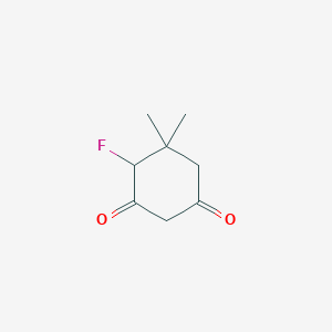 B155168 5,5-Dimethyl-4-fluoro-1,3-cyclohexanedione CAS No. 1755-16-4