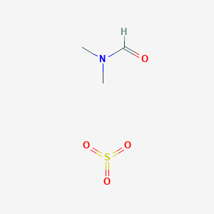 B155185 Formamide, N,N-dimethyl-, compd. with sulfur trioxide (1:1) CAS No. 29584-42-7