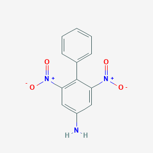 molecular formula C12H9N3O4 B155187 4-氨基-2,6-二硝基联苯 CAS No. 136861-00-2