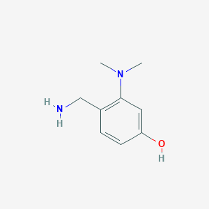 4-(Aminomethyl)-3-(dimethylamino)phenol