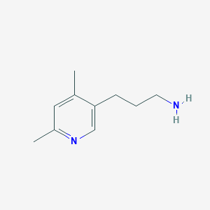 3-(4,6-Dimethylpyridin-3-YL)propan-1-amine