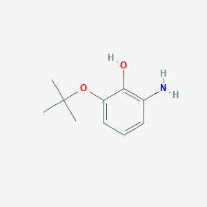 2-Amino-6-(tert-butoxy)phenol