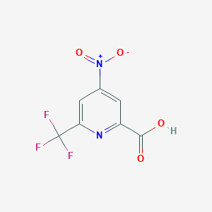 4-Nitro-6-(trifluoromethyl)picolinic acid