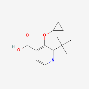 2-Tert-butyl-3-cyclopropoxyisonicotinic acid