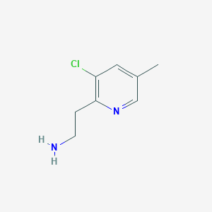 2-(3-Chloro-5-methylpyridin-2-YL)ethanamine