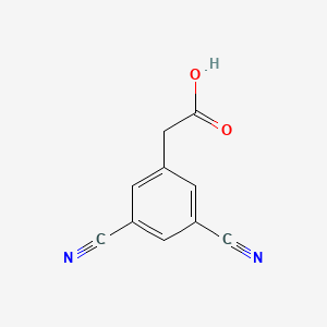 (3,5-Dicyanophenyl)acetic acid