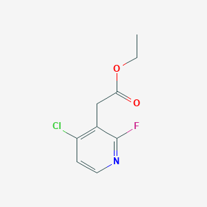 Ethyl 4-chloro-2-fluoropyridine-3-acetate