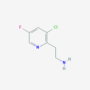 2-(3-Chloro-5-fluoropyridin-2-YL)ethanamine