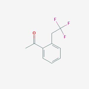 1-[2-(2,2,2-Trifluoroethyl)phenyl]ethanone