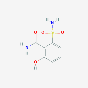 2-Hydroxy-6-sulfamoylbenzamide