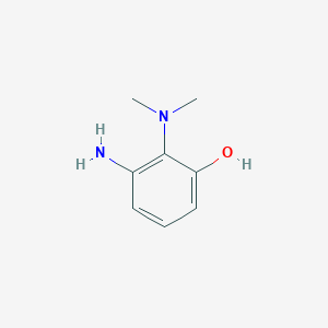 3-Amino-2-(dimethylamino)phenol