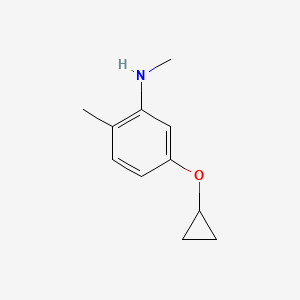 5-Cyclopropoxy-N,2-dimethylaniline