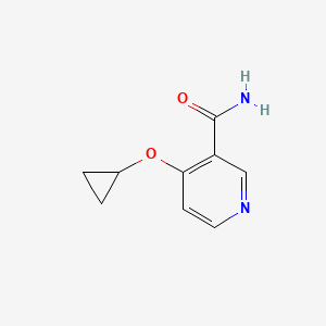 4-Cyclopropoxynicotinamide