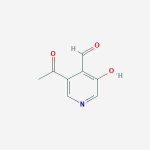 3-Acetyl-5-hydroxyisonicotinaldehyde