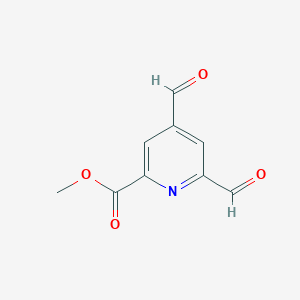 Methyl 4,6-diformylpyridine-2-carboxylate