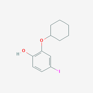 2-(Cyclohexyloxy)-4-iodophenol