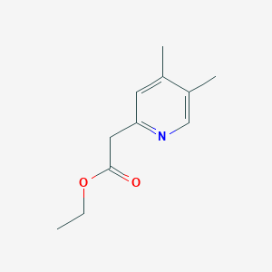 Ethyl (4,5-dimethylpyridin-2-YL)acetate