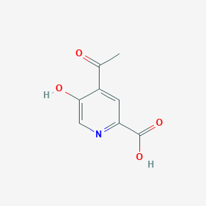 4-Acetyl-5-hydroxypyridine-2-carboxylic acid