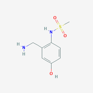 N-(2-(Aminomethyl)-4-hydroxyphenyl)methanesulfonamide