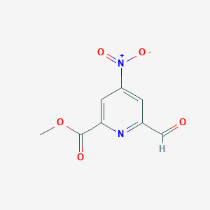 Methyl 6-formyl-4-nitropyridine-2-carboxylate